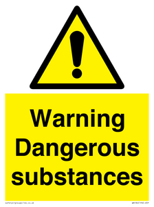 WN184: dangerous substances