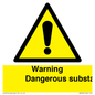 WN184: dangerous substances