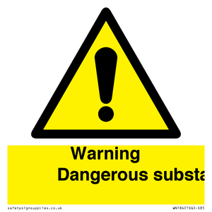WN184: dangerous substances