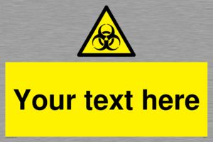 WN3010: Custom Bio-Hazard Sign