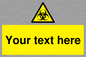 WN3010: Custom Bio-Hazard Sign