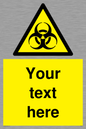 WN3010: Custom Bio-Hazard Sign