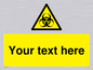 WN3010: Custom Bio-Hazard Sign