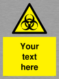 WN3010: Custom Bio-Hazard Sign