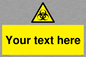 WN3010: Custom Bio-Hazard Sign