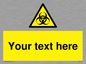 WN3010: Custom Bio-Hazard Sign