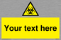 WN3010: Custom Bio-Hazard Sign
