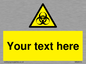 WN3010: Custom Bio-Hazard Sign