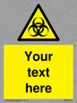 WN3010: Custom Bio-Hazard Sign