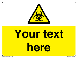 WN3010: Custom Bio-Hazard Sign