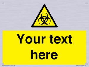 WN3010: Custom Bio-Hazard Sign