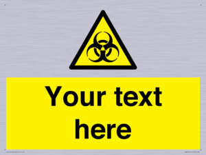 WN3010: Custom Bio-Hazard Sign