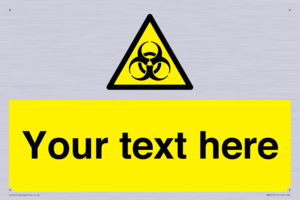 WN3010: Custom Bio-Hazard Sign
