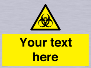 WN3010: Custom Bio-Hazard Sign