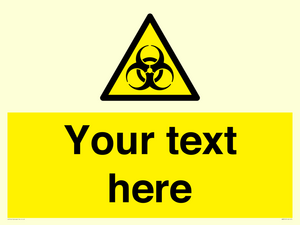 WN3010: Custom Bio-Hazard Sign