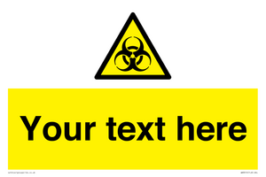 WN3010: Custom Bio-Hazard Sign