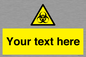 WN3010: Custom Bio-Hazard Sign