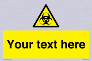 WN3010: Custom Bio-Hazard Sign
