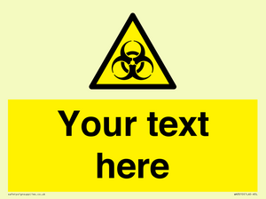 WN3010: Custom Bio-Hazard Sign