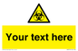 WN3010: Custom Bio-Hazard Sign
