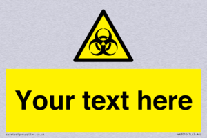 WN3010: Custom Bio-Hazard Sign