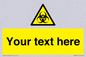 WN3010: Custom Bio-Hazard Sign