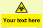 WN3010: Custom Bio-Hazard Sign