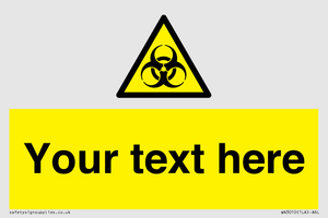 WN3010: Custom Bio-Hazard Sign