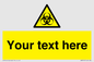 WN3010: Custom Bio-Hazard Sign