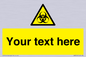WN3010: Custom Bio-Hazard Sign