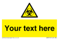 WN3010: Custom Bio-Hazard Sign