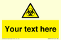 WN3010: Custom Bio-Hazard Sign