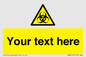 WN3010: Custom Bio-Hazard Sign
