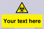 WN3010: Custom Bio-Hazard Sign