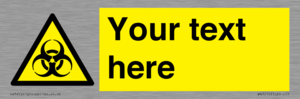 WN3010: Custom Bio-Hazard Sign