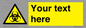 WN3010: Custom Bio-Hazard Sign