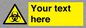 WN3010: Custom Bio-Hazard Sign