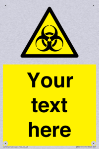 WN3010: Custom Bio-Hazard Sign