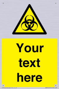 WN3010: Custom Bio-Hazard Sign