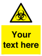 WN3010: Custom Bio-Hazard Sign