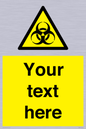 WN3010: Custom Bio-Hazard Sign