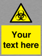 WN3010: Custom Bio-Hazard Sign