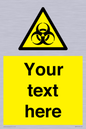 WN3010: Custom Bio-Hazard Sign