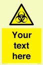 WN3010: Custom Bio-Hazard Sign