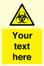 WN3010: Custom Bio-Hazard Sign