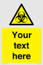 WN3010: Custom Bio-Hazard Sign