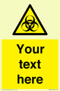 WN3010: Custom Bio-Hazard Sign