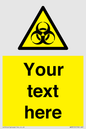 WN3010: Custom Bio-Hazard Sign