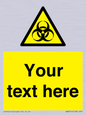 WN3010: Custom Bio-Hazard Sign