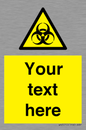 WN3010: Custom Bio-Hazard Sign